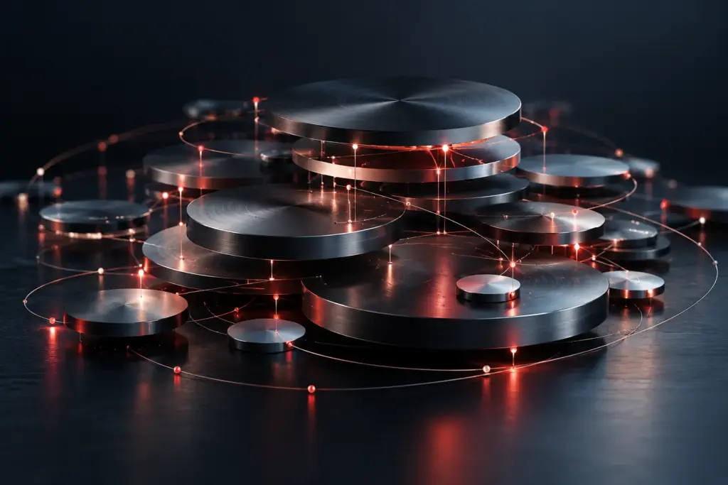 Layered forms representing structured data